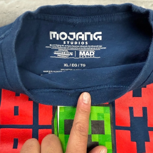 Minecraft & Adidas Shirt Bundle Kids Graphic T-Shirt - Picture 3 of 6